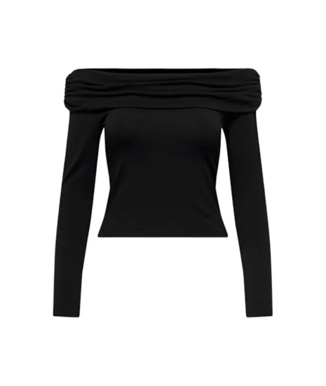 Camiseta Only Onllive Love L/S Off Shoulder Cs...