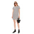 Vestido Vero Moda Vmabby Ss Short Zip Dress Jrs Noos Snow White