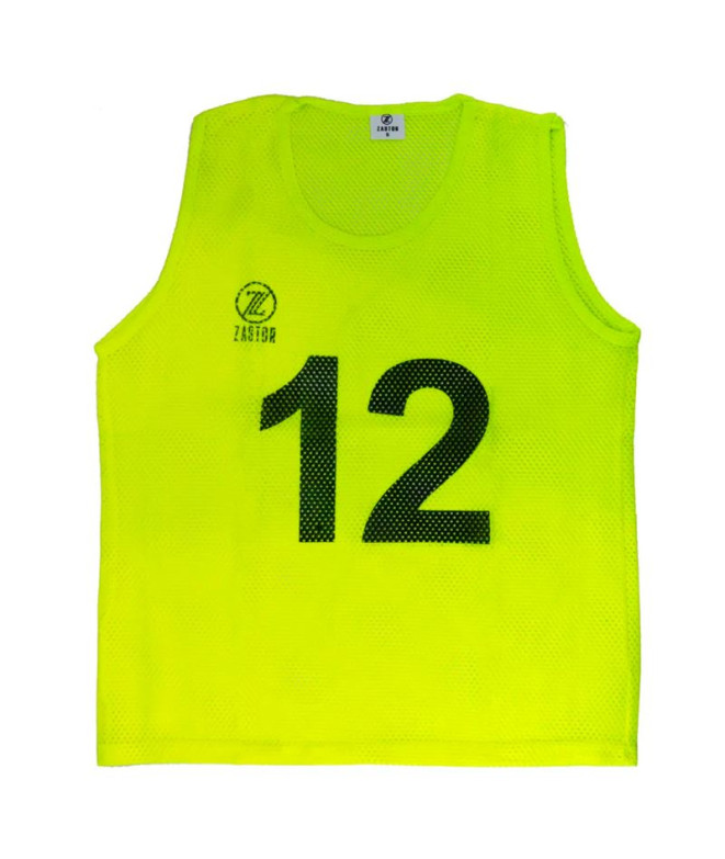 Set de petos Zastor Numer 1-12 Neon