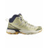 Zapatillas de Montaña Salomon X Ultra 360 Edge Mid Gtx Hombre Almond Milk / Aloe / Maritime Blue