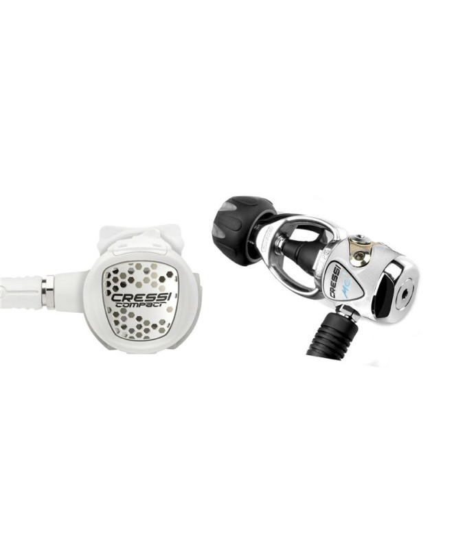 Regulador de buceo Cressi XS COMPACT Blanco -...