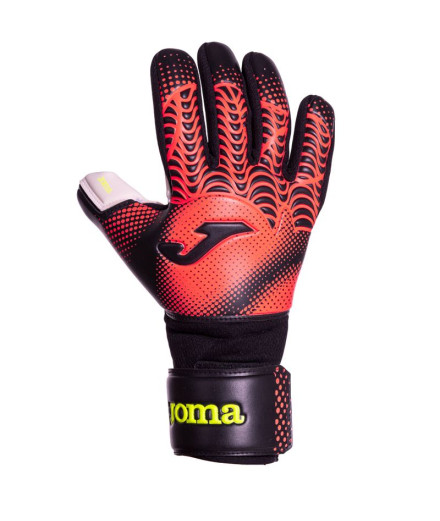 Guantes Jomas de portero Joma Premier Negro Coral Fluor