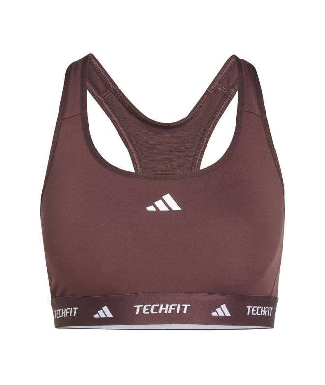 Sujetador Deportivo de Fitness adidas Techfit...