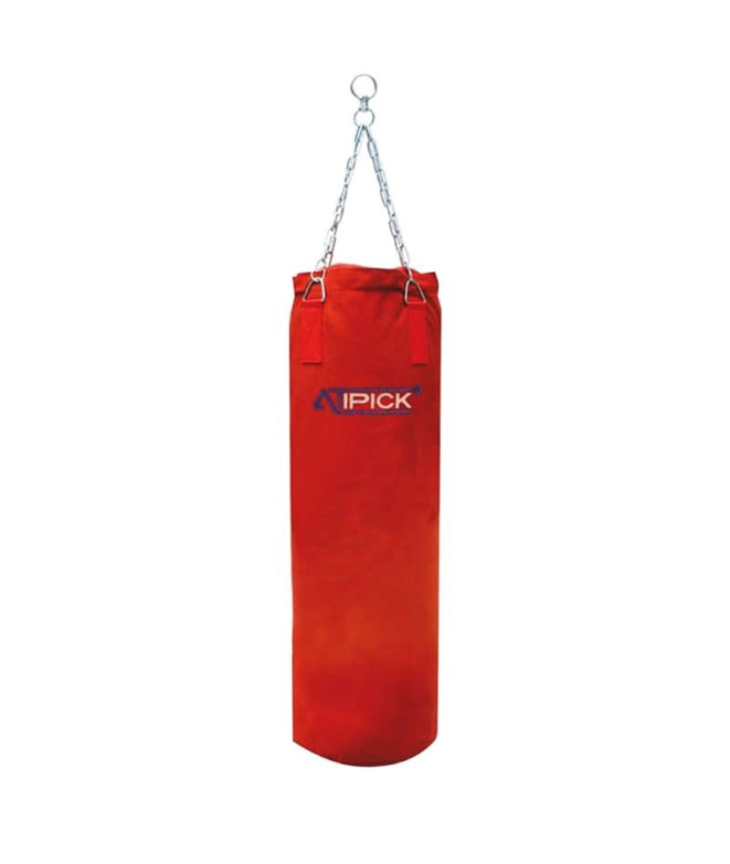 Saco boxeo de lona Atipick con cadena. vacío....