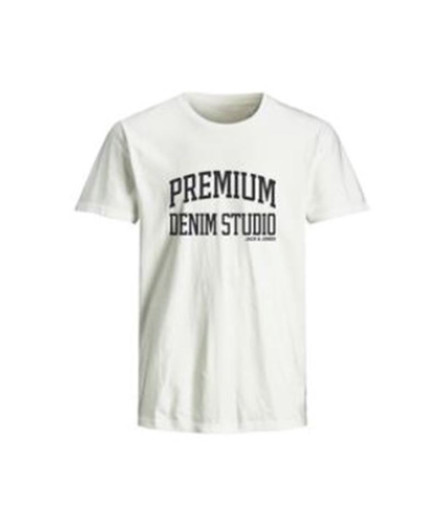 Camiseta Jack and Jones Jprblutimmy k Hombre White