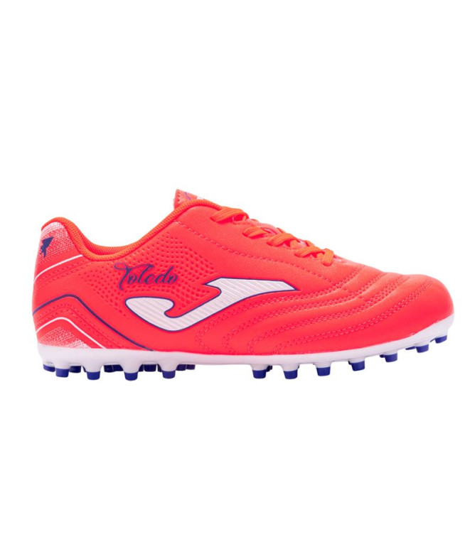Botas de fútbol Joma Toledo Jr 2507 Coral...