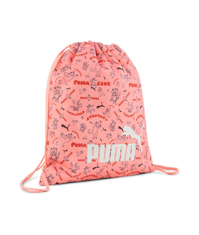 Bolsa de Fitness Puma Phase Aop Small,Pink...