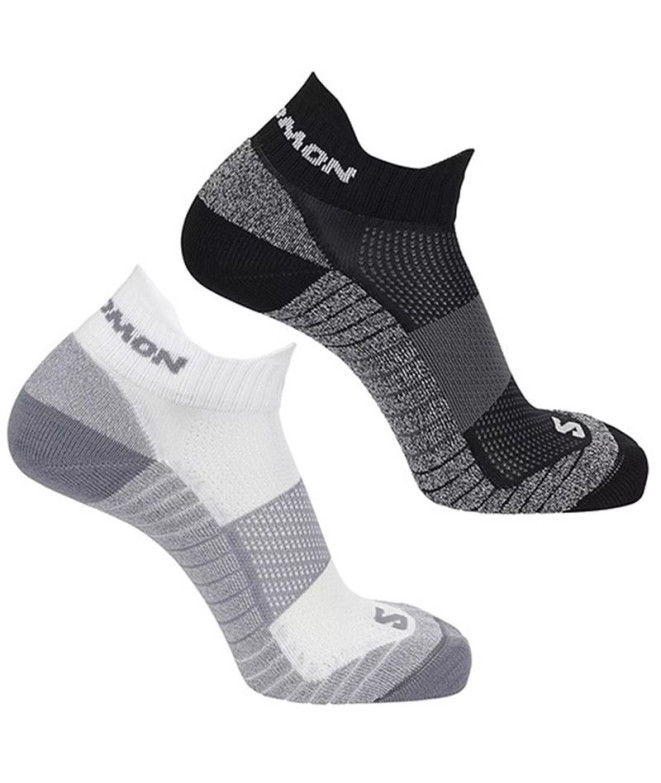 Calcetines de Trail Salomon Aero Ankle 2-Pack...