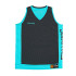 Camiseta de Baloncesto Spalding Reversible Tank Hombre Atolón Azul/Negro