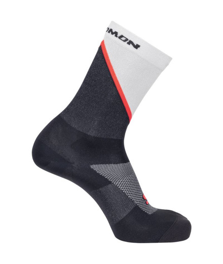 Calcetines de Trail Salomon Pulse Crew Icicle/Nine Iron/Neo