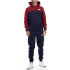 Chándal de Puma Ess+ Hooded Colorblock Suit Fl Cl Hombre