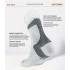 Calcetines Enforma Achilles Support Blanco / Gris
