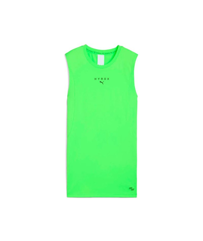 Camiseta de Fitness Puma M X Hyrox Cloud,Green...