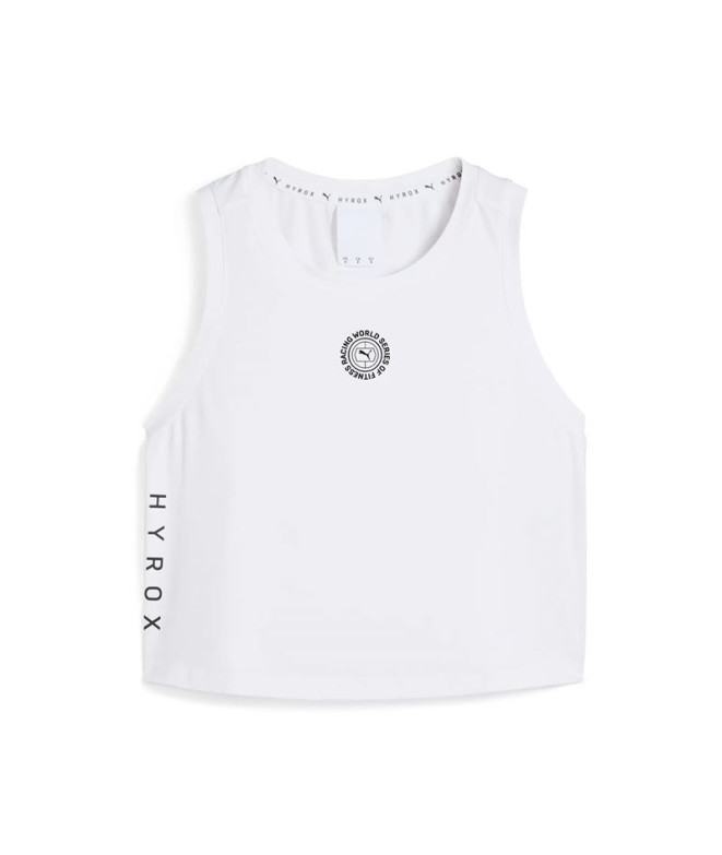 Camiseta de Fitness Puma W X Hyrox Cloud, Whi...