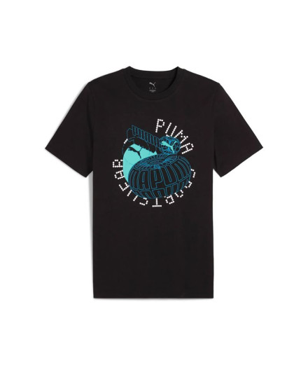 Camiseta Puma Graphics  Execution Tee Hombre Black