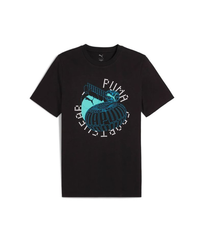 Camiseta Puma Graphics  Execution Tee Hombre Black