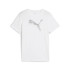 Camiseta Puma Essentials Metallic Tee G Niña White