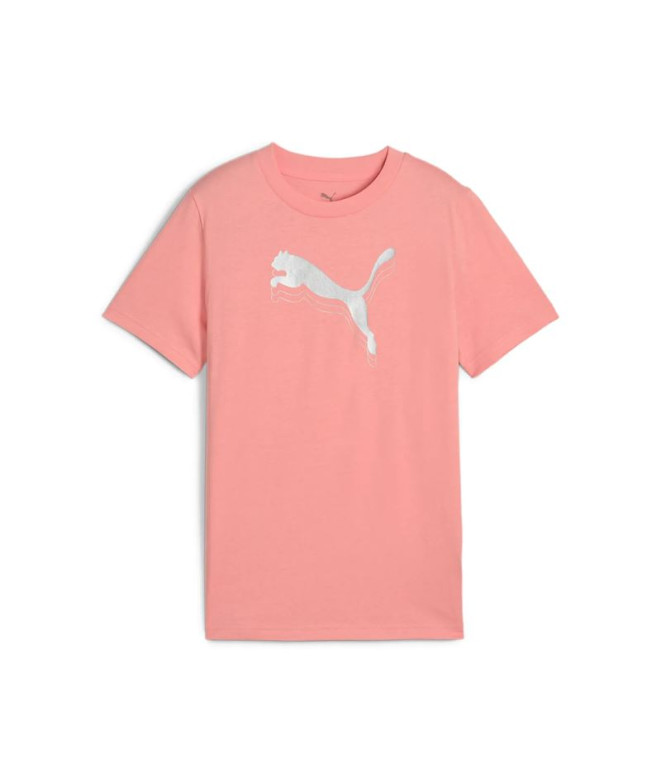 Camiseta Puma Essentials Metallic Tee G Niña...