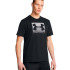 Camiseta Under Armour Boxed Sports Updated Ss Hombre Negro