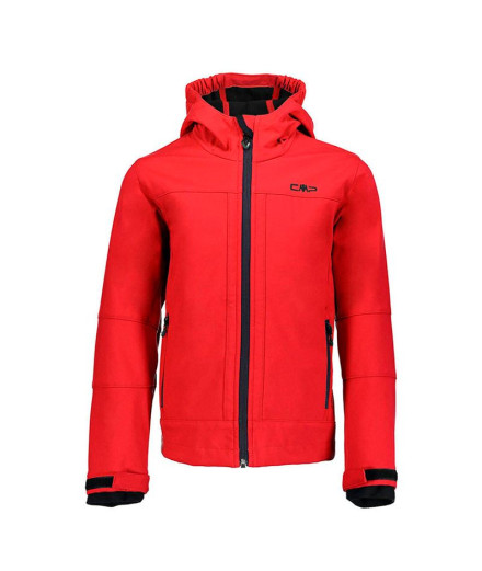 Chaqueta de Montaña CMP Kid Jacket Fix Hood Ferrari Niño