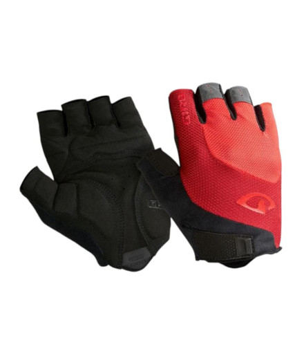 Guantes de Ciclismo Giro Bravo Gel Bright Rojo