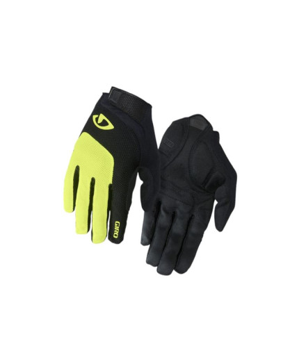 Guantes de Ciclismo Giro Bravo Gel Lf Negro/Amarillo