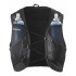 Chaleco de Running Salomon Active Skin 12 Set Black/Metal