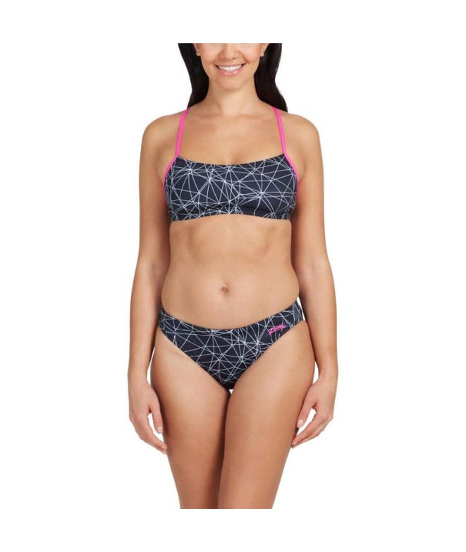Bañador de Natación Zoggs Tri Back 2 Piece...