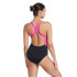 Bañador de Natación Zoggs Eaton Flyback E+ Mujer Negro/Magenta