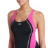Bañador de Natación Zoggs Eaton Flyback E+ Mujer Negro/Magenta