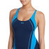 Bañador de Natación Zoggs Eaton Flyback E+ Mujer Marino/Azul