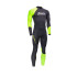 Neopreno de Natación Zoggs Explorer Tour Fs Hombre Negro/Amarillo