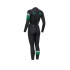 Neopreno de Natación Zoggs Scout Tour Fs Mujer Negro/Verde
