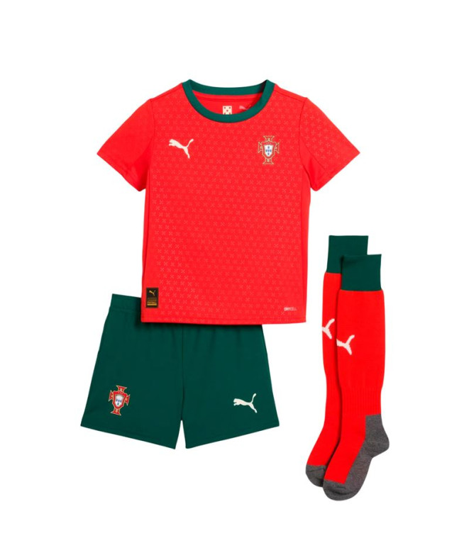 Chándal Puma Portugal Home Minikit Niño Rojo