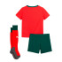 Chándal Puma Portugal Home Minikit Niño Rojo