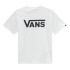 Camiseta Vans By Classic Blanco/Negro Infantil