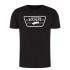 Camiseta Vans Mn Full Patch Negro/Blanco Hombre