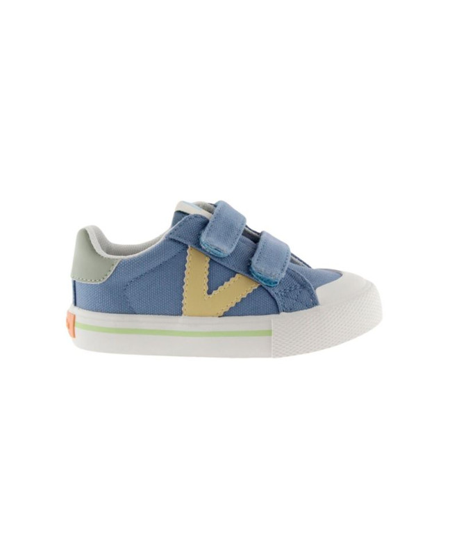Zapatillas Victoria Tribu Tiras Lona Infantil...
