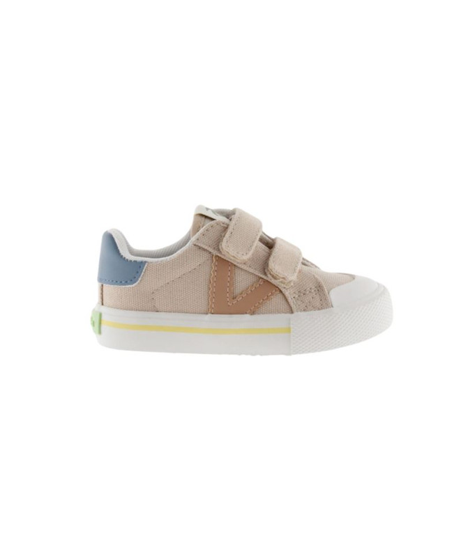 Zapatillas Victoria Tribu Tiras Lona Infantil...