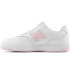Zapatillas Casual New Balance 80 Mujer Blanco/Rosa