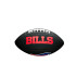 Balón de Fútbol Americano Wilson Mini Nfl Team Soft Touch Fb Bl Bf Infantil Negro/