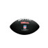 Balón de Fútbol Americano Wilson Mini Nfl Team Soft Touch Fb Bl Bf Infantil Negro/