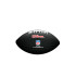 Balón de Fútbol Americano Wilson Mini Nfl Team Soft Touch Fb Bl Ca Infantil Negro/