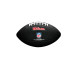 Balón de Fútbol Americano Wilson Mini Nfl Team Soft Touch Fb Bl Jx Infantil Negro/