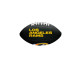 Balón de Fútbol Americano Wilson Mini Nfl Team Soft Touch Fb Bl La Infantil Negro/