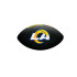 Balón de Fútbol Americano Wilson Mini Nfl Team Soft Touch Fb Bl La Infantil Negro/