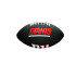 Balón de Fútbol Americano Wilson Mini Nfl Team Soft Touch Fb Bl Ng Infantil Negro/