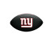 Balón de Fútbol Americano Wilson Mini Nfl Team Soft Touch Fb Bl Ng Infantil Negro/