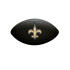 Balón de Fútbol Americano Wilson Mini Nfl Team Soft Touch Fb Bl No Infantil Negro/