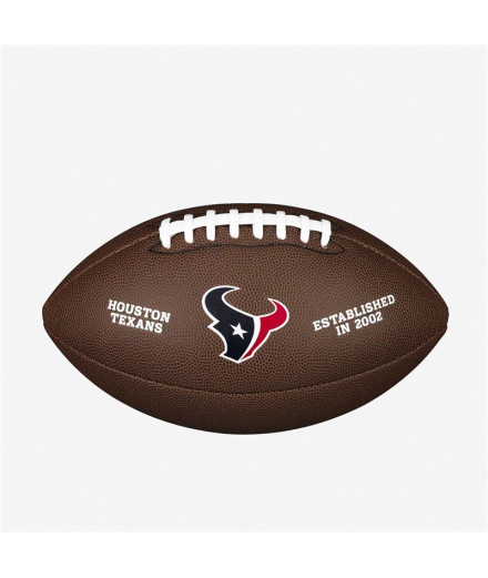 Balón de Fútbol Americano Wilson Nfl Licensed Ball Hu Marrón